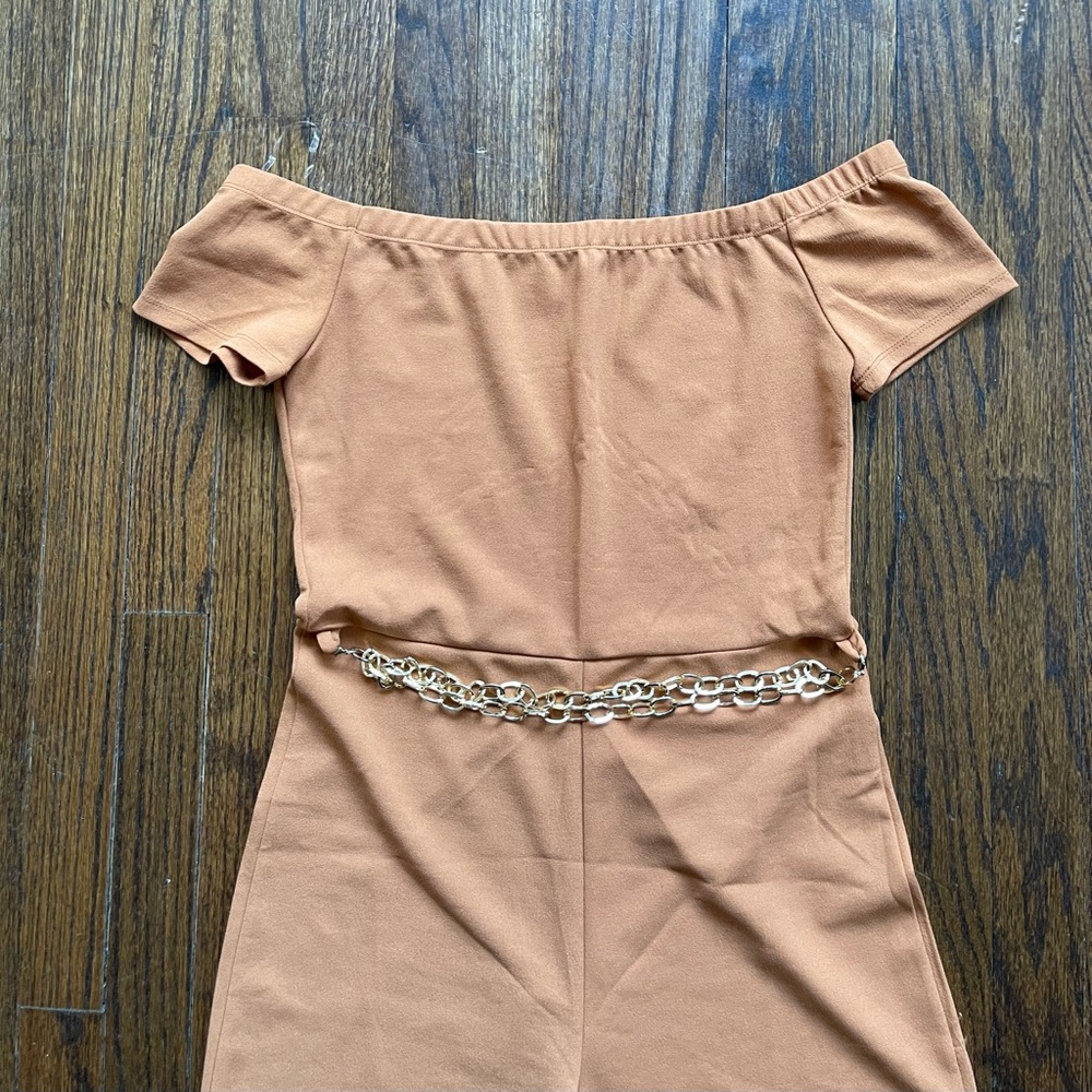 Off-Shoulder Jumpsuit - Picture 2 of 5